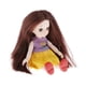 thumbnail image 5 of Muñeca BJD Gril de 16 cm y 13 articulaciones, escala 1/12, ideal como regalo de cumpleaños, juguetes para niños, suministros de bricolaje. A3 Cabello liso castaño, 5 of 7