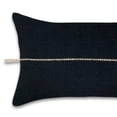 thumbnail image 5 of PILLOWPIA Minerva Cotton Pillow Cover, Black, 20'' x 20'', Decorative Throw Pillow Case, 5 of 7