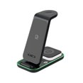 thumbnail image 5 of Wireless Charging Stand Wireless Charger with Night Light for Headphones Watch Mobile Phone Black, 5 of 5