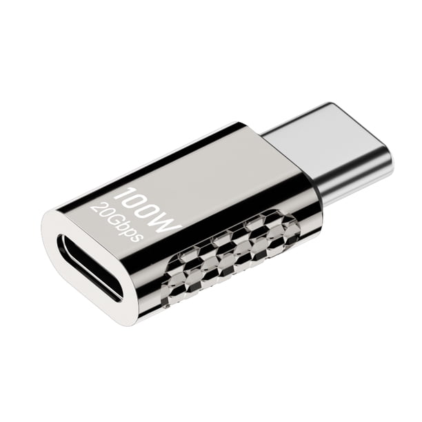Convertidor de transferencia de datos Ehuebsd Tipo-C a C Mini adaptador Para base recto