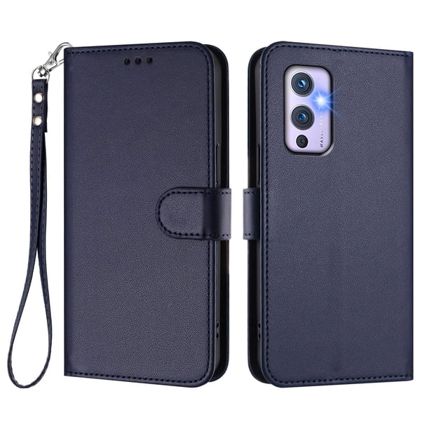 Funda Cartera GANGXUN para OnePlus 9 – Cierre Magnético, Protección RFID, Correa Desmontable, Compatible con Carga Inalámbrica