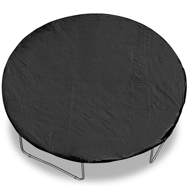 Bâche de Protection pour Trampoline 6-16 Pi, Ronde, contre la Pluie, la Neige et le Soleil, pour Extérieur, Neuve