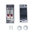 thumbnail image 2 of Distribution Box MCB Distribution  Box IP65 Waterproof 2 Way Flame Retardant MCB C Type Distribution Case Din Rail Power Distribution Enclosure for Outdoor Use, 2 of 8