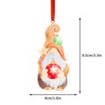 thumbnail image 3 of YOHAVEN Santa Claus Night Light Ornament, Resin Holiday Table Lamp for Christmas Bedroom Kitchen Office, Festive Night Decoration Seasonal Gift Accent, 3 of 3