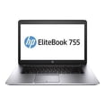thumbnail image 3 of HP EliteBook 755 G2 Notebook - AMD A8 - PRO-7150B / up to 3.2 GHz - Win 7 Pro 64-bit (includes Win 8.1 Pro License) - Radeon R5 - 4 GB RAM - 500 GB HDD - 15.6" 1366 x 768 (HD) - Gigabit Ethernet, 3 of 5