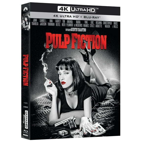 Pulp Fiction (4K UHD Blu-ray) (4K Ultra HD) John Travolta Bruce Willis Samuel L. Jackson