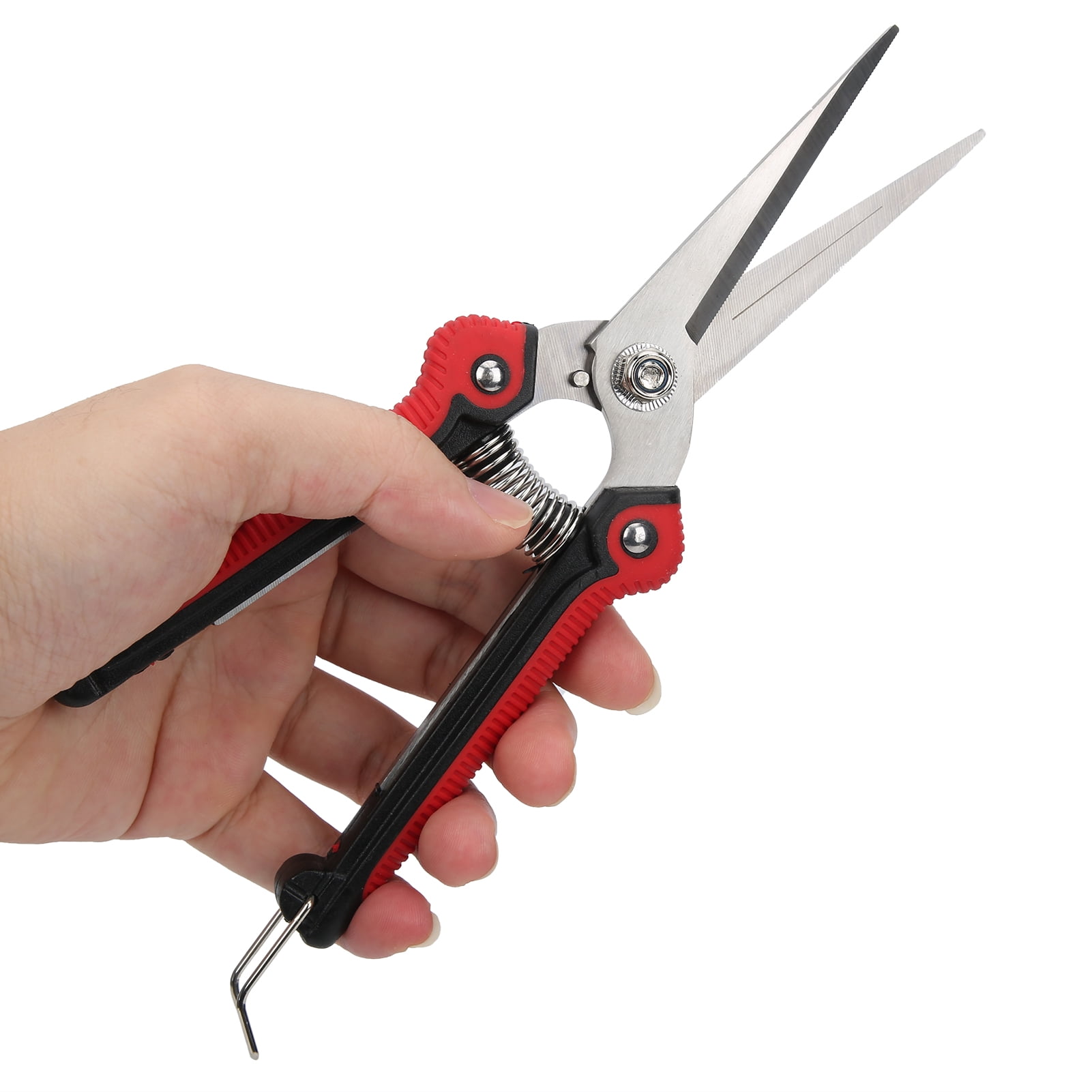 Pruning Shears, Multifunctional Pruning Shears  Long Time  Elasticity Stainless Steel  for Flowers Plants for Pruning Branches