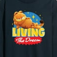 thumbnail image 3 of Garfield - Living The Dream - Adult Long Sleeve Tee, 3 of 5