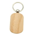 thumbnail image 1 of relayinert 1/2/3/5 Wood Key Chain Craft Blank Keyring Gift Personalized Pendant Hanging Outdoor Holder Handicraft Organizer Accessory Type 10 1 Pc, 1 of 6