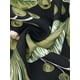 thumbnail image 5 of Vestido Midi Cruzado Y Acampanado Con Estampado Floral Tropical De Verano Para Mujer Negro verde XS, 5 of 6