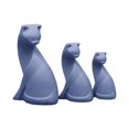 thumbnail image 1 of kusrkot Collection de Figurines de Petits Chats Ensemble de Jouets Miniatures pour Ling Bleu Foncé, 1 of 9