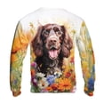thumbnail image 2 of Welcome Spring Summer Boykin Spaniel Portrait Flower Blue Sky All Over Print 3D Sweatshirt Unisex Merch Dog Lover - 12001, 2 of 6