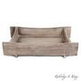 thumbnail image 4 of Rutledge & King Baxter Serving Tray - Ottoman Tray/Decorative Tray - Coffee Table Tray/Wooden Tray - Rustic Wood Tray, 4 of 5