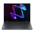 thumbnail image 2 of HP OmniBook X Flip 2-in-1 Laptop, Intel Core Ultra 9 - 386H, 32 GB LPDDR5X RAM, 4 TB PCIe SSD, 16" 3K (2880x1800) Touchscreen, Intel Graphics, Backlit Keyboard, W11 Home, Eclipse Gray+Traix MousePad, 2 of 9