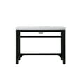 thumbnail image 3 of Elegant Kitchen and Bath 42 inch ADA compliant Single bathroom metal vanity in black, 3 of 7