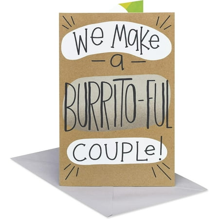American Greetings Funny Anniversary Card for Husband, Wife, Boyfriend, Girlfriend or Significant Other (Wrapped Up With You)