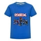 thumbnail image 1 of Playera Infantil de Roblox para Niño, Camiseta de Algodón con Personajes del Juego, Estilo Gamer Casual, Verano, Manga Corta, Ropa Cómoda para Regalo de Cumpleaños, 1 of 4