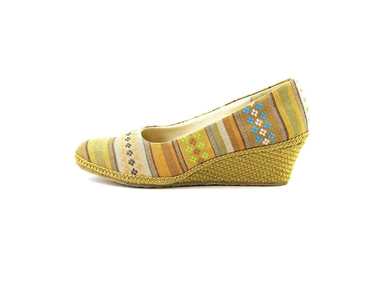 Beacon Beacon Womens Newport Fabric Closed Toe Casual Platform