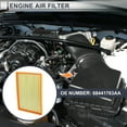 thumbnail image 2 of Unique Bargains Car Engine Air Filter No.68441763AA/53032404AA/53032404AB/53032404AC/68319604AA for Dodge for Ram 1500 Long life Filter Air Cleaner Element 1 Pcs, 2 of 7