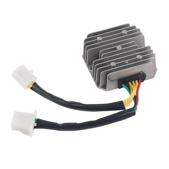 Regulator Rectifier, 12V 4 Pin Full-Wave Voltage Regulator Rectifier, Voltage Regulator Rectifier Fit for GY6 125cc 150cc 6-Wire, Dirt Bike Go Kart Moped and Scooter