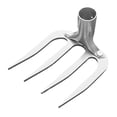 thumbnail image 3 of S SERENABLE Garden Rake Head Agricultural Rake Head for Cultivating Landscaping Planting 4 Tines Small, 3 of 9