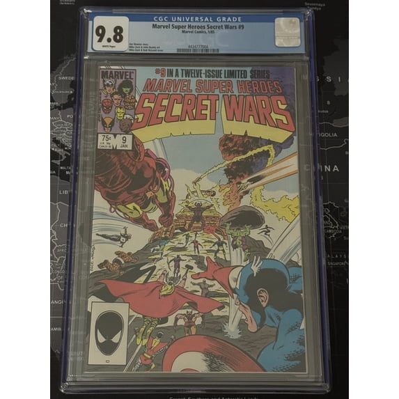 Marvel Super Heroes Secret Wars #9 - CGC 9.8 Comic Book