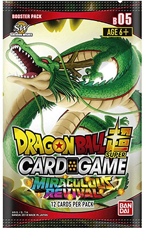 Dragon Ball Super Collectible Card Game Miraculous Revival Series 5 Booster Pack