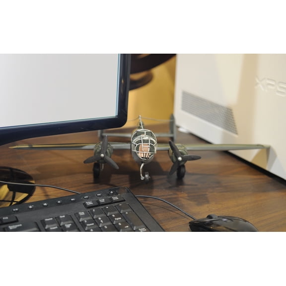 Bomber B-25 Mitchell Iron Vintage Old Model Handicraft by Xoticbrands - Veronese (Small)