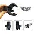 thumbnail image 4 of Plastic Mics Clip Microphones Holder with 180 Degree Adjustment and Secure Fit, 4 of 9