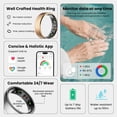 thumbnail image 3 of Wrongduck SR10 Fitness Tracking Ring for Women Men, Bluetooth Activity Tracker Ring, Sleep Tracker, Multi Sport Modes, No Subscription, Wireless Charging, iOS & Android, 3 of 8