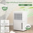 thumbnail image 3 of WILLYO STORE 2000 Sq. Ft Dehumidifier for Basement, 32 Pint Quiet & Energy Efficient Dehumidifier with Continuous/Drying/Auto Mode, 24H Timer, Drain Hose & Portable Handle for Bathroom Bedroom, 3 of 10
