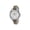 White, Khaki, variant on 14503148 Boyfriend Silver Tone Logo Dial Brown/White Logo Design Leather Band Women's Watch