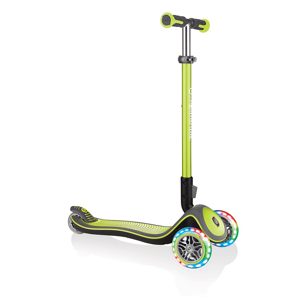 Globber Primo Plus 3Wheel Kids Kick Scooter w/ LED Light Up Wheels