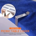 thumbnail image 4 of 30 Pack Pinces Nappe - Durable en Acier Inoxydable Pinces Nappe & Pinces de Couverture - Porte-Agrafe Table Tissu Souple, 4 of 10