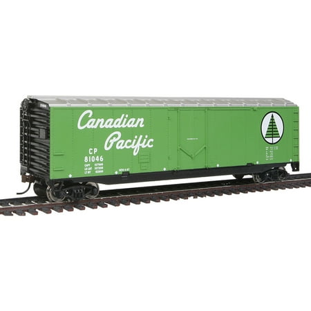- Walthers Trainline HO Scale 50' Plug-Door Boxcar Freight Car Canadian Pacific/CP