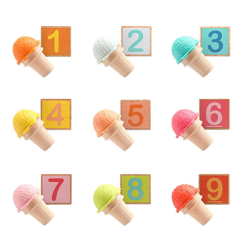 Juego De Helados Para Niños Juego De Matemáticas Y Lógica Juego De