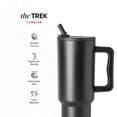 thumbnail image 4 of Simple Modern 40 fl oz Insulated Stainless Steel Trek Tumbler with Folding Straw Lid|Sage Stripes, 4 of 6