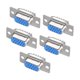 thumbnail image 1 of Conector hembra D-sub conector hembra 15 pines 3 filas puerto terminal ruptura 5pcs, 1 of 4