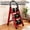 3 layer-Red, variant on 500lbs Load Capacity Heavy-Duty Folding 3 Step Ladder - Steel Step Stool with Anti-Slip Wide Treads, Safety Lock  Handrails, Portable Multi-Functional Ladder Suitable for Home, Kitchen