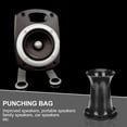 thumbnail image 3 of WRITWAA 8Pcs Speaker Voice Tube Outlet Plastic Black Improve Bass Response Car Audio, 3 of 8