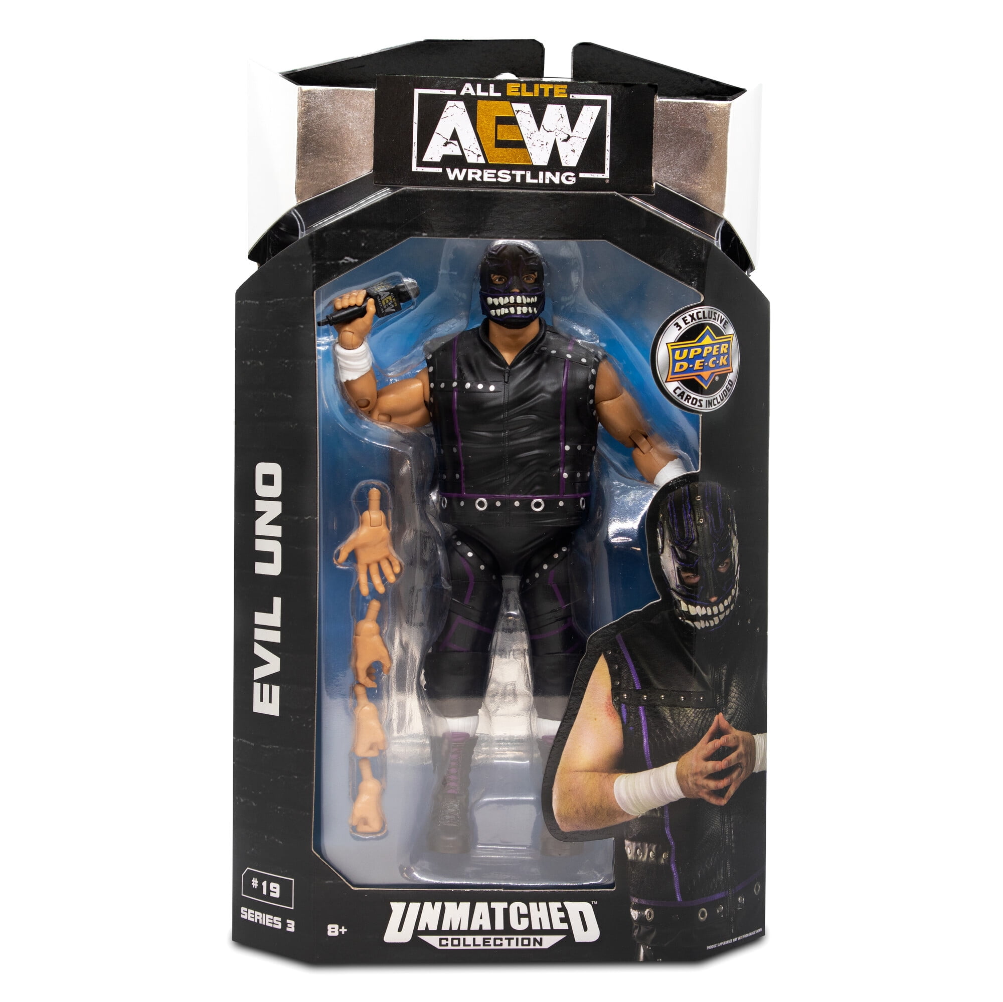 AEW Unrivaled Supreme Sting - 6 inch Figure with Alternate