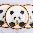 thumbnail image 2 of GUOOL 10Pcs Cute Panda Paper Cups Set Kids Birthday Wedding Party 10Pcs Paper Plates, 2 of 9