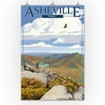 thumbnail image 3 of Asheville, NC, Peaks of Otter in Fall (24x36 Giclee Gallery Art Print, Vivid Textured Wall Decor), 3 of 3