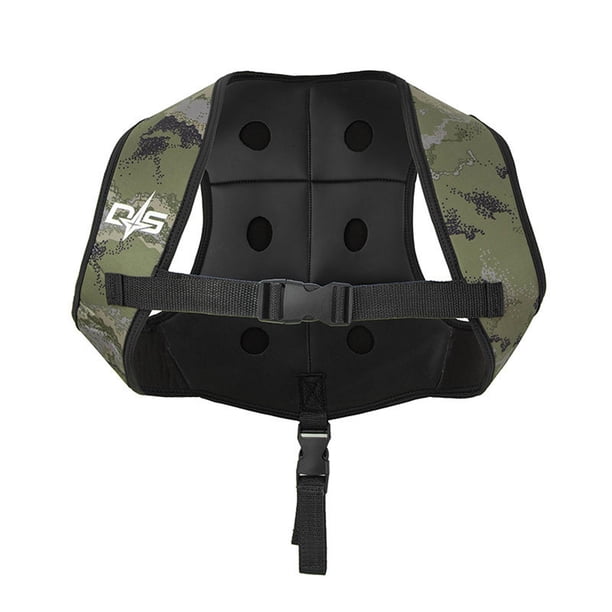 Chaleco de peso de buceo de neopreno cómodo profesional para hombres y mujeres para navegación y buceo L o XL