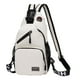 thumbnail image 2 of Bolso convertible de hombro y mochila con puerto para auriculares | Úselo como bandolera o mochila de senderismo | Organizador de viaje versátil para oficina, escuela y actividades al aire libre, 2 of 6