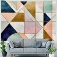 thumbnail image 4 of Orinice Geometric Design Art Deco Painting Tapestry Wall Hanging Unique Style for Home Decor, Bedroom, Living Room, Dorm - 4 Sizes Available 40x60inch, 4 of 6