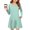 Mint Green, variant on Girls' Solid Color Long Sleeve Dress Girls' Long Sleeve Dress - Solid Color Pocket Dress Light Purple 140