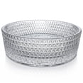 thumbnail image 2 of Scotch 14" Tempered Glass Circular Bathroom Vessel Sink in Clear, 2 of 5