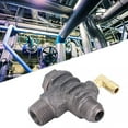 thumbnail image 4 of Air Compressor Male Thread 3-Port Check Valve Cast Iron Direct Piston Type, 4 of 7
