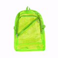 thumbnail image 2 of Gnmfd Clear Large Heavy Duty PVC Backpack See-Through Bookbag with Reinforced Straps for School Sports Work Travel Stadium Concert Event Closet Organizers and Storage Holiday Essentials, 2 of 3